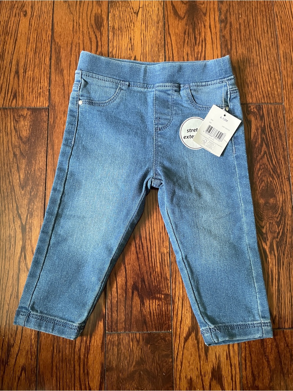 George Light Blue Stretch Denim Leggings